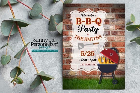 Download Personalized BBQ Party Invitation - Premium Resources