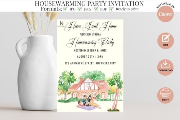 Download Housewarming Party Invitation Template - Premium Resources